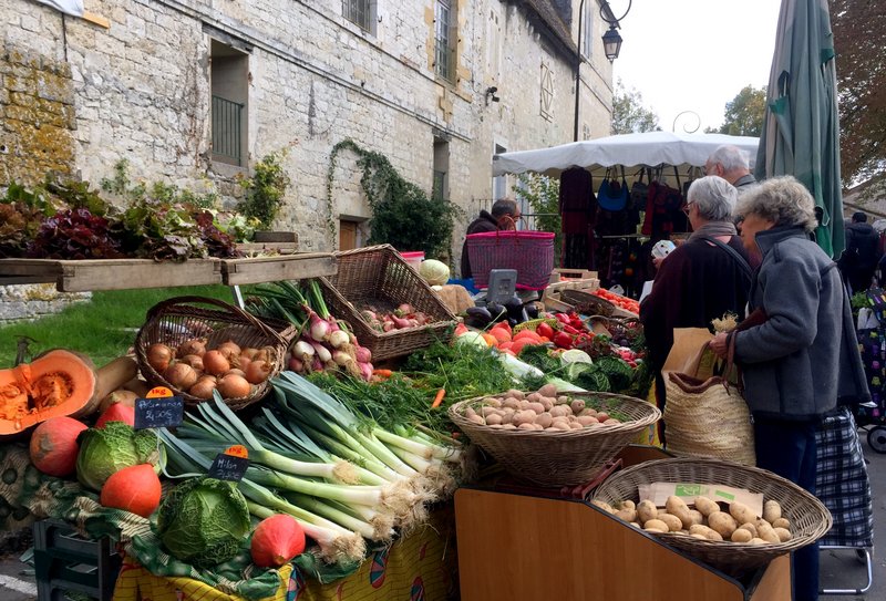 Perfect French Farmers Market at Issigeac