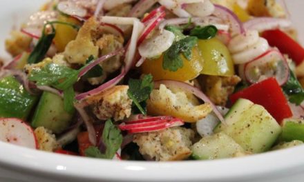 Feed your green heart with a fattoush salad