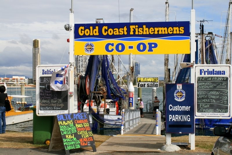 Buy fresh seafood straight from the trawler