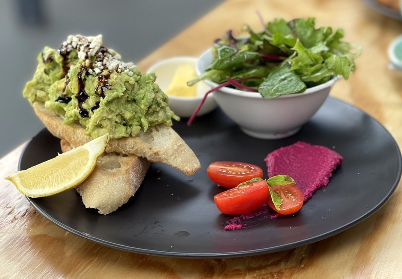 Avo smash at Little Italy Red Hill Community Sports Club