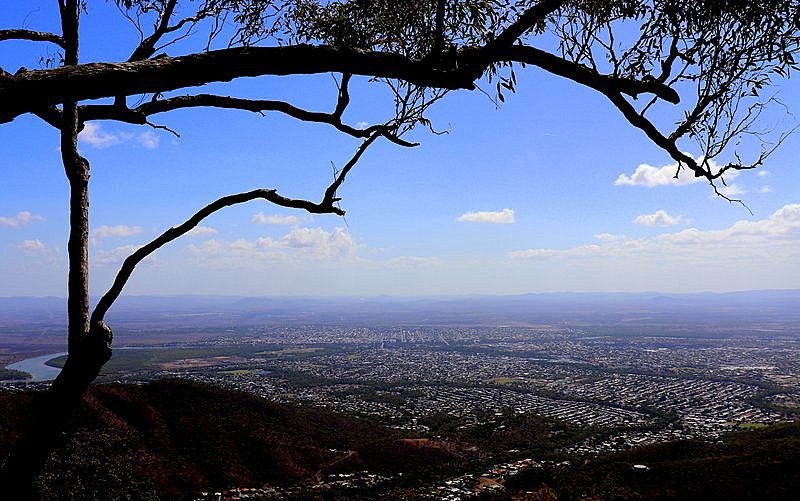 View from Mount Archer Rockhampton