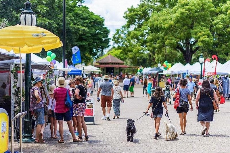 Brisbane dog friendly market