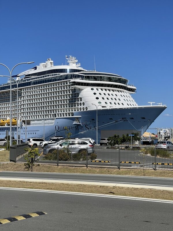 Brisbane International Cruise Terminal dock IMAGE Kerry Heaney