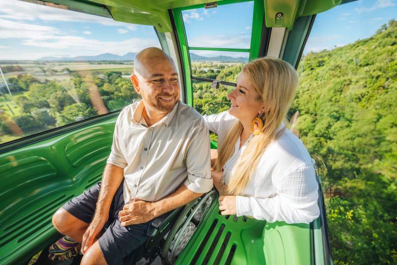accessible travel on Skyrail Rainforest Cableway