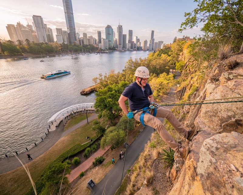 Riverlife abseiling IMAGE - Tourism and Events Queensland