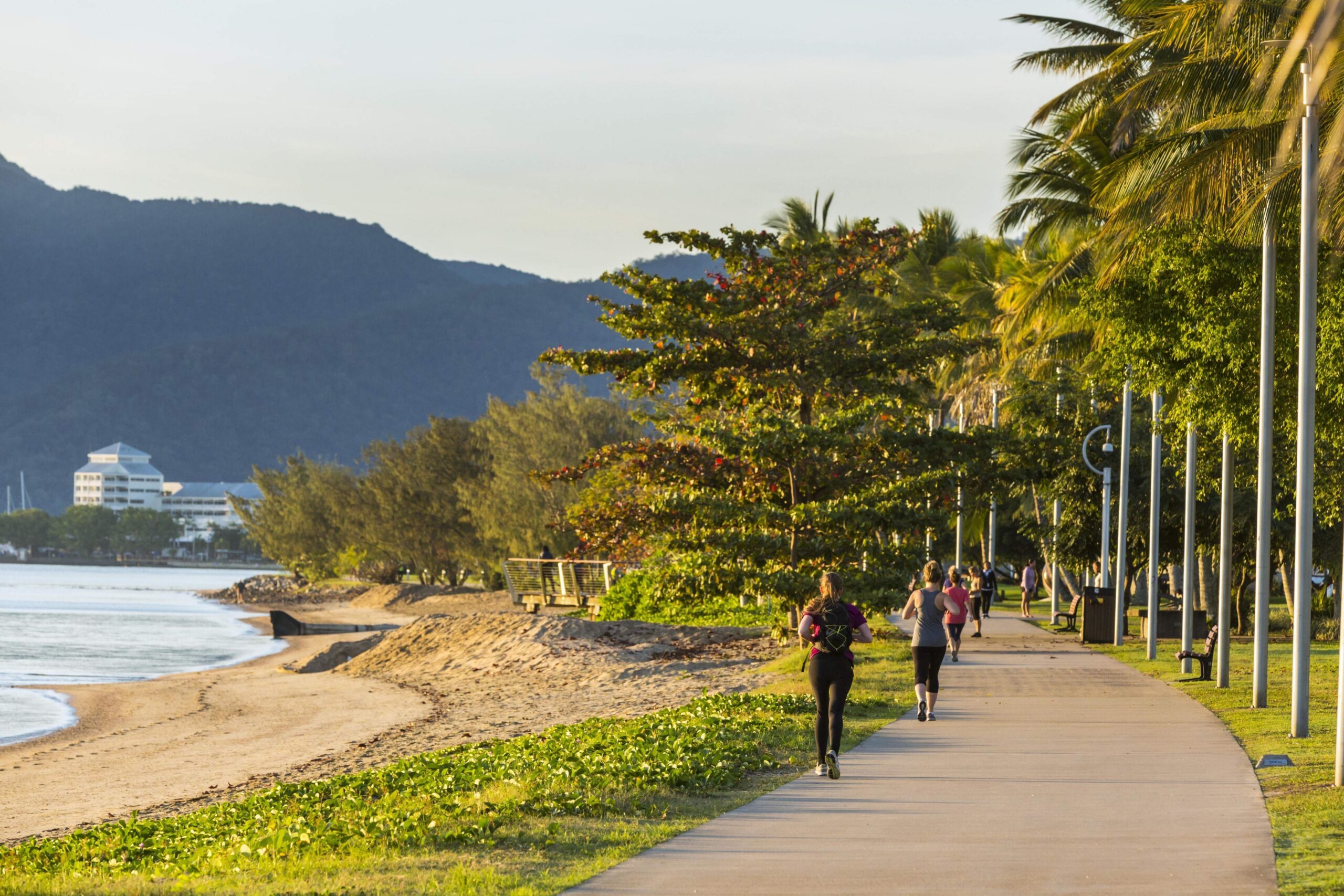 Cairns morning by the Esplanade - IMAGE Tourism and Events Queensland,