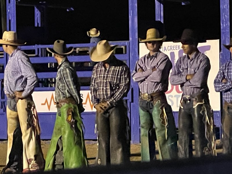 Julia Creek rodeo cowboys
