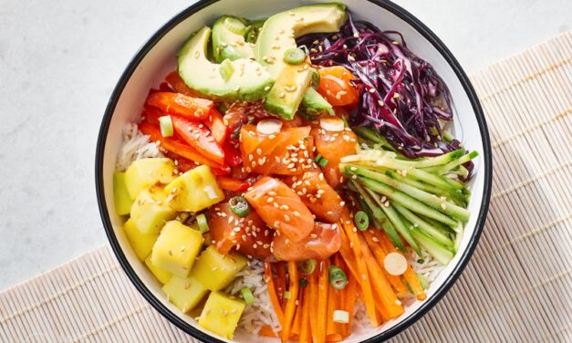 Maple Salmon Poke Bowls: A Fresh, Flavour-Packed Twist