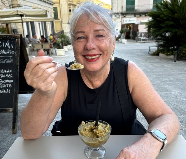 Biancomangiare a Sicilian Almond Pudding