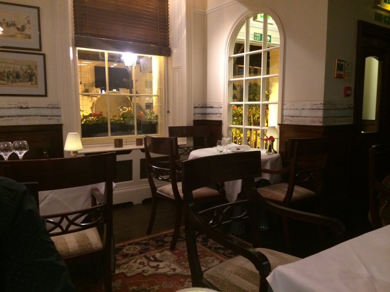 The Montague Hotel London dining room